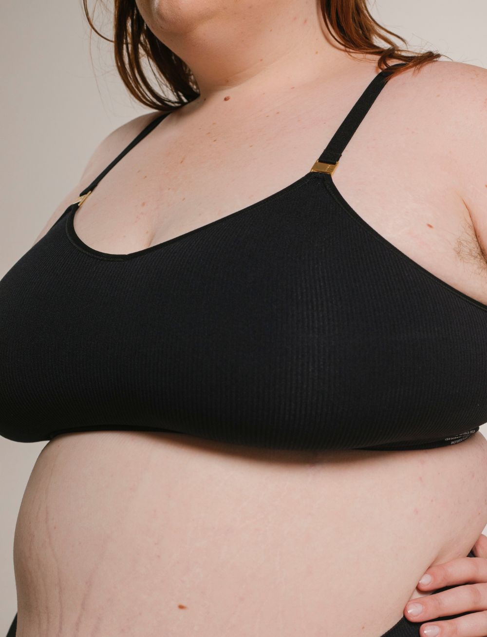 Underwear for Humanity Recycled Wireless Bra H+ Black