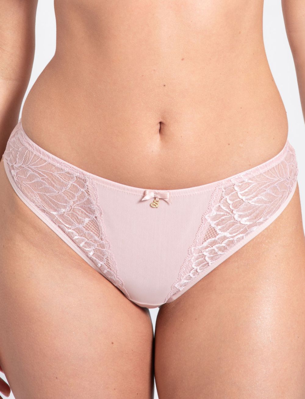 Samanta Amelia Brazilian Brief Powder Rose