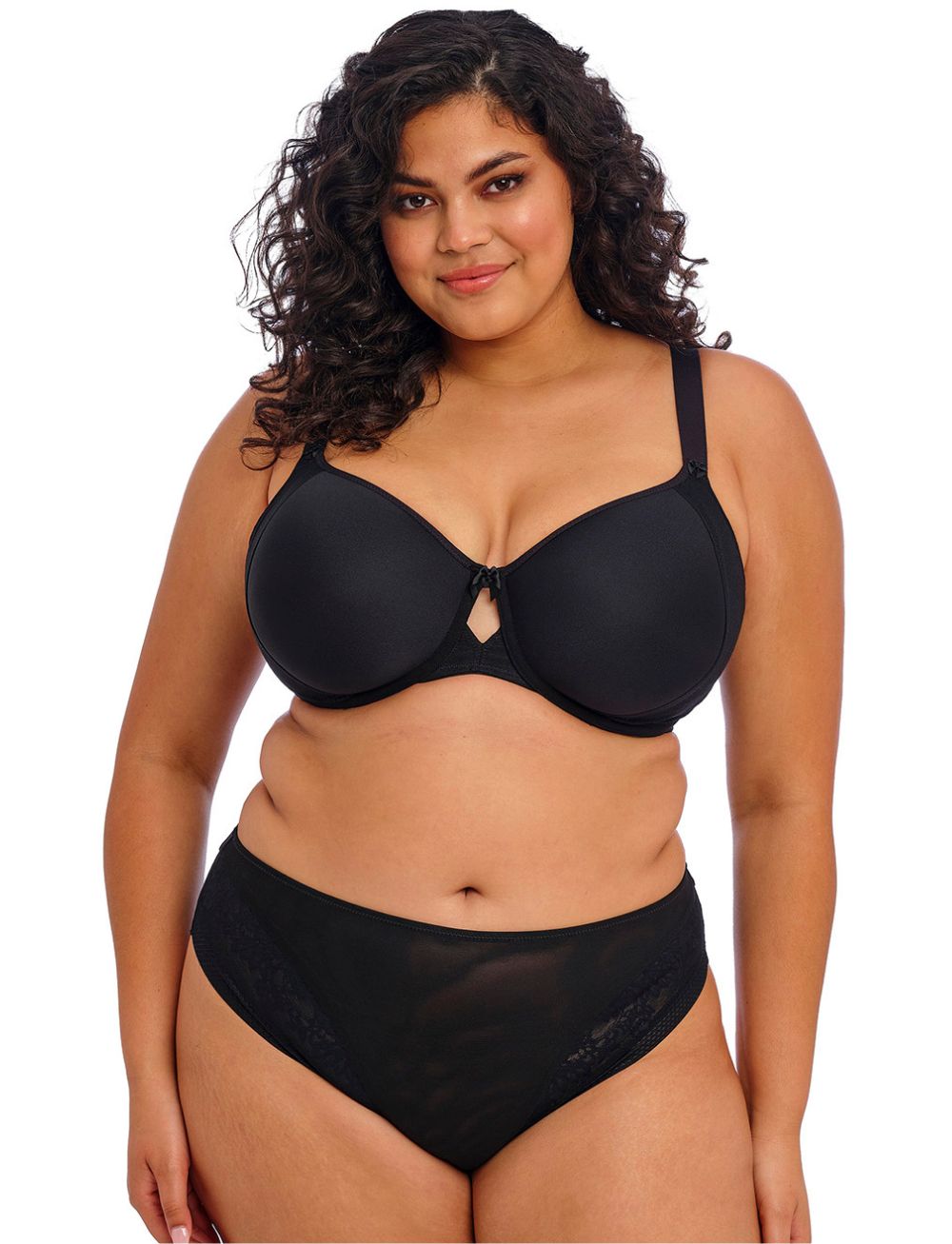 Elomi Nerina UW Moulded Spacer Bra Black
