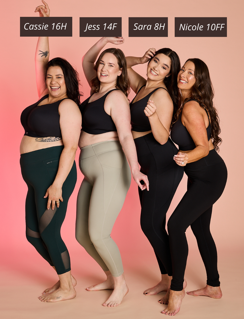 Panache Endurance Non Padded Wired Sports Bra Black