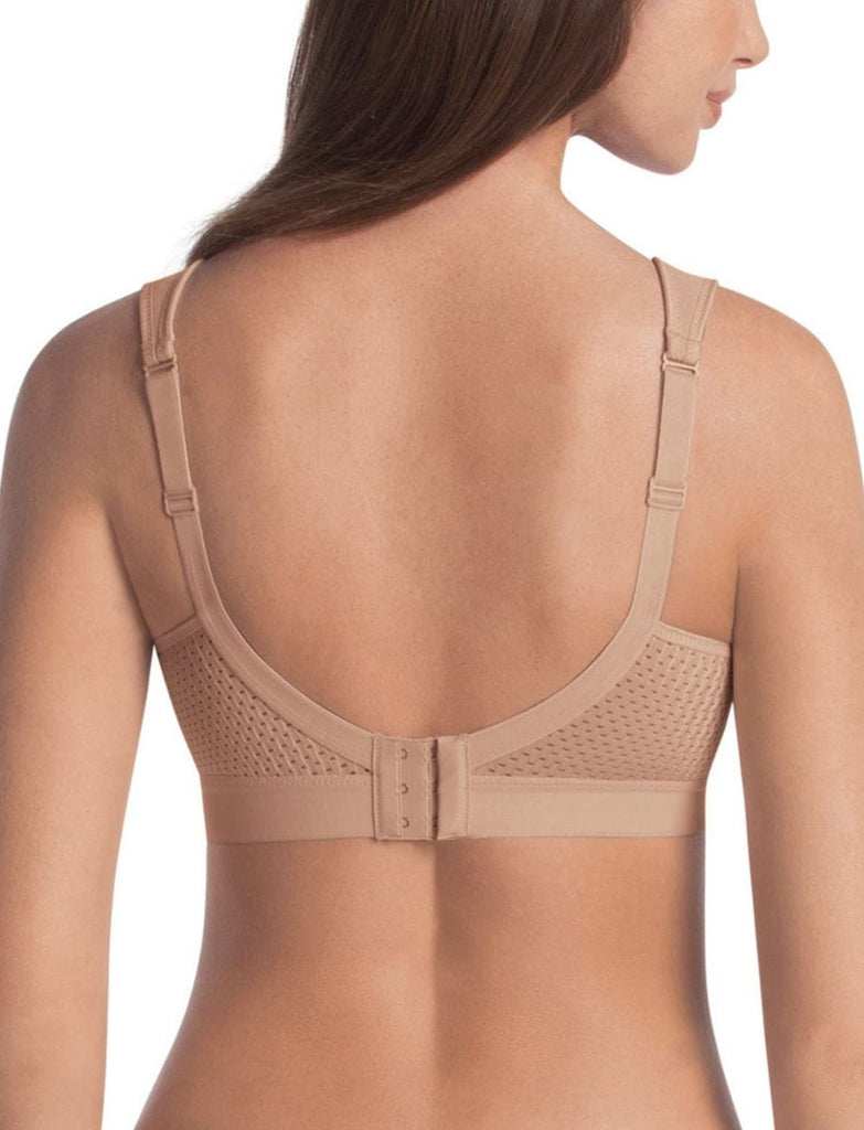 Anita Women's Wire-Free Sports Bra 2-Pack | Max Support For High Impact, Size 38G, Desert White