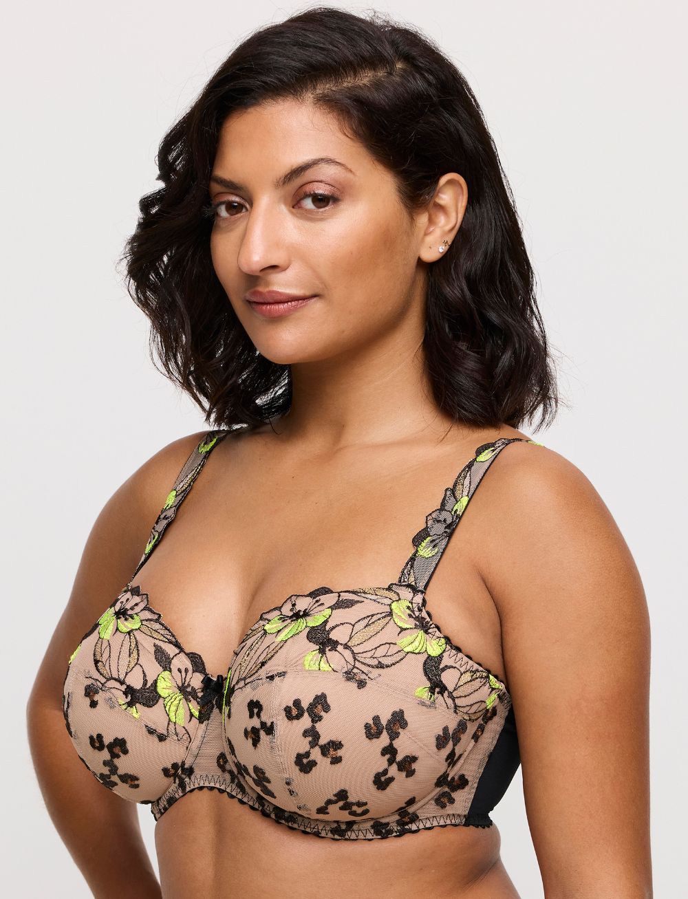 Primadonna Manali Padded Balcony Bra Wild Bloom
