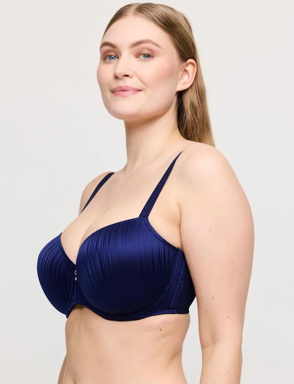 Primadonna Twist Knokke Padded Balcony Bra Sapphire Blue