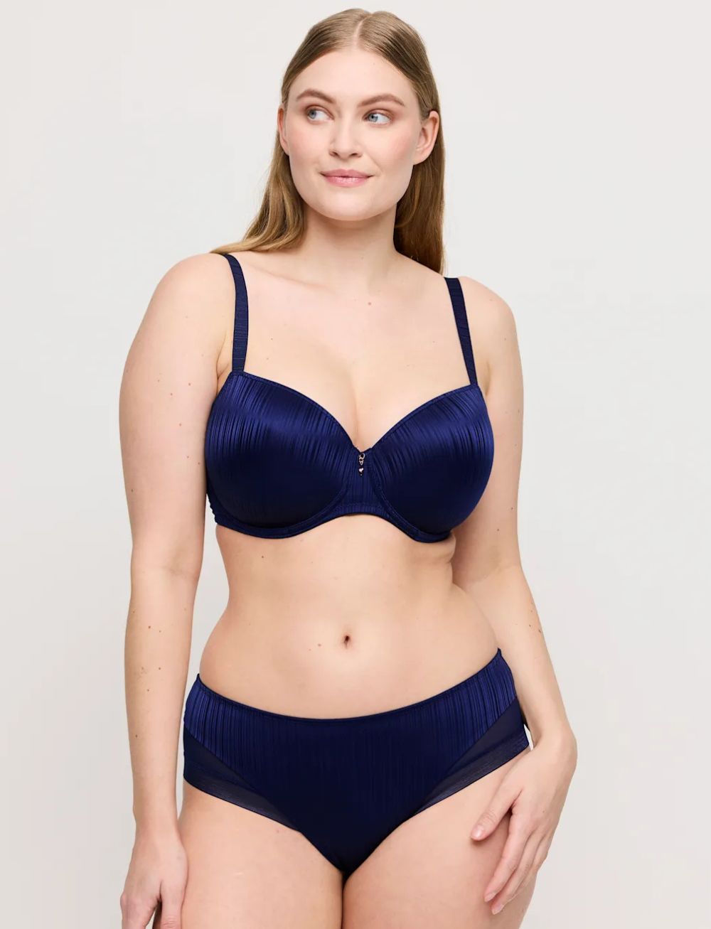 Primadonna Twist Knokke Padded Balcony Bra Sapphire Blue