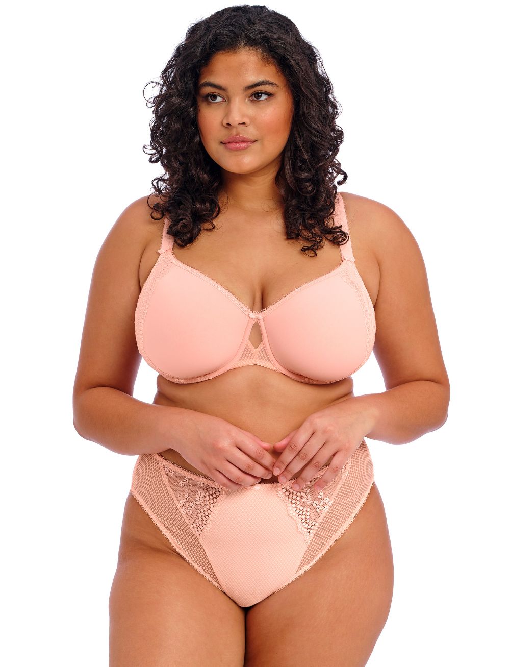 Elomi Charley Bandless Spacer Moulded Bra Ballet Pink
