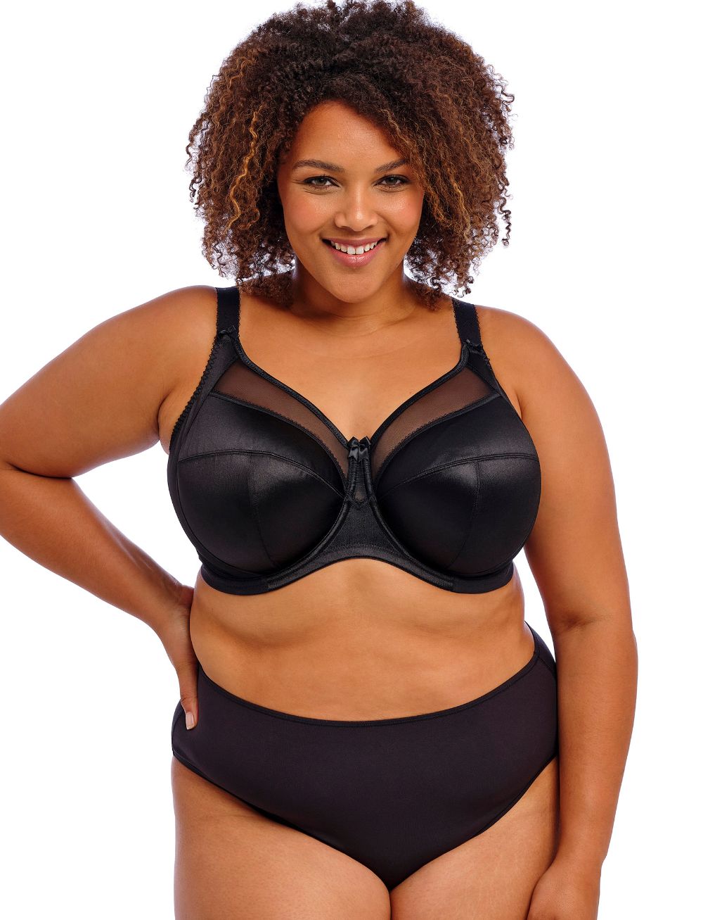 Goddess Keira Full Cup Bra Black