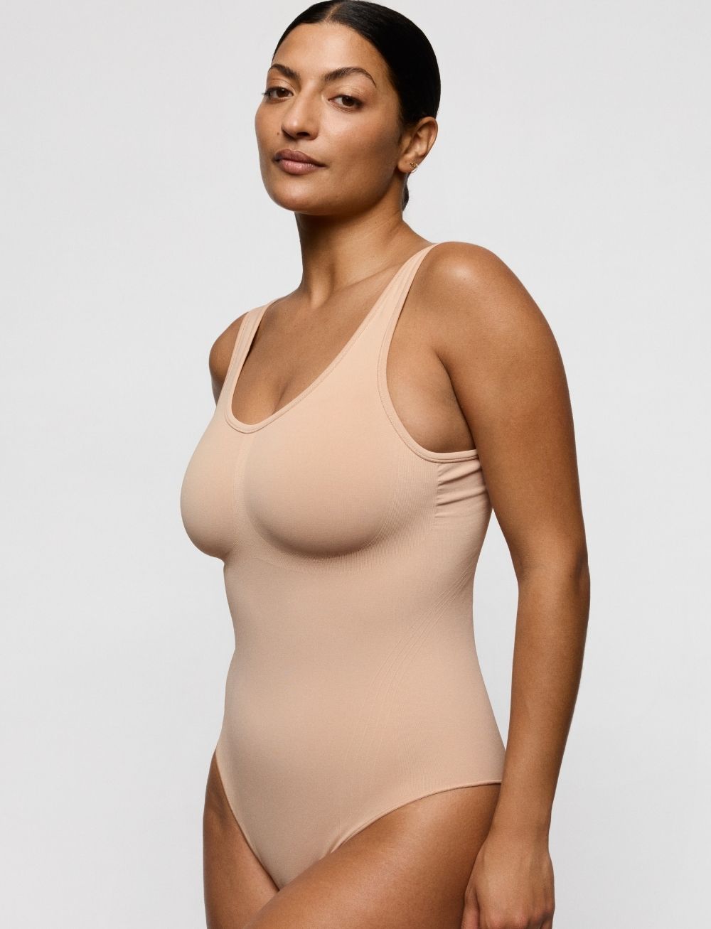 Primadonna Nudda Minimiser Bodysuit Café Latte