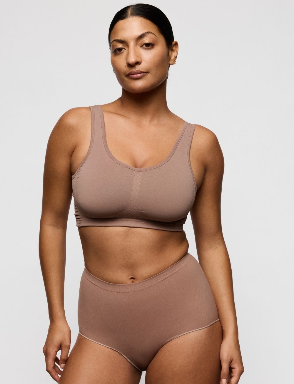 Primadonna Nudda Minimiser Bralette Ginger