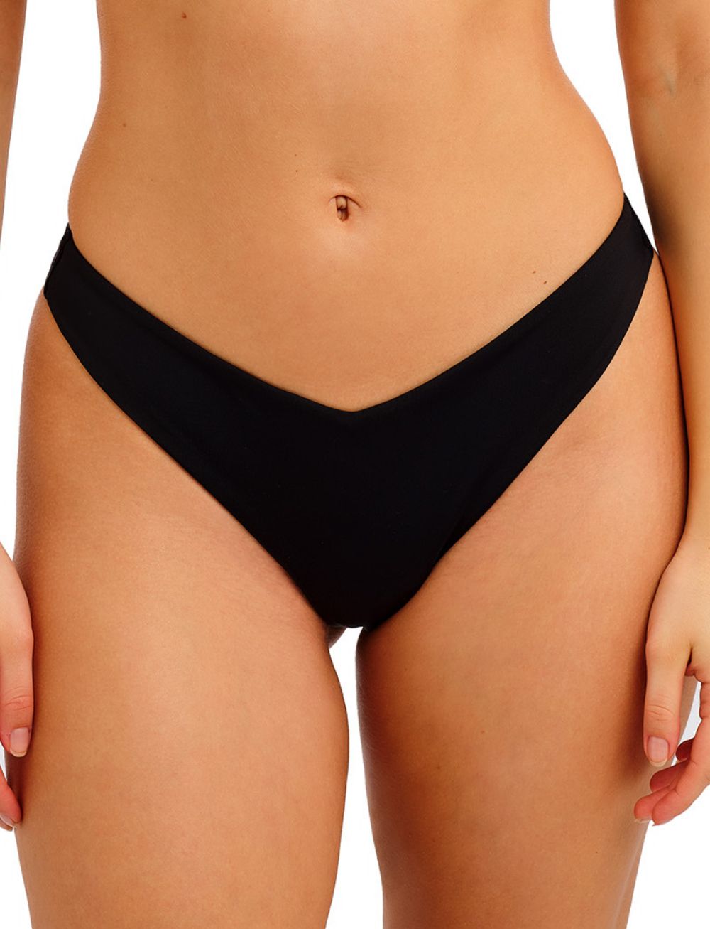 Freya Jewel Cove Brazilian Bikini Brief Plain Black