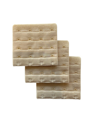 Braza Accessories Braza Bra Extenders Beige 4 Rows