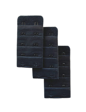 Braza Accessories Braza Bra Extenders Black 2 Rows