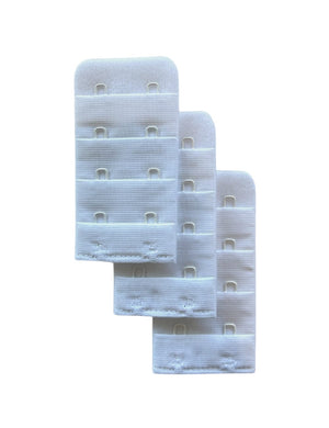 Braza Accessories Braza Bra Extenders White 2 Rows