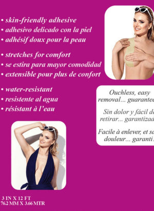 Braza Accessories Braza On A Roll Body Tape Beige