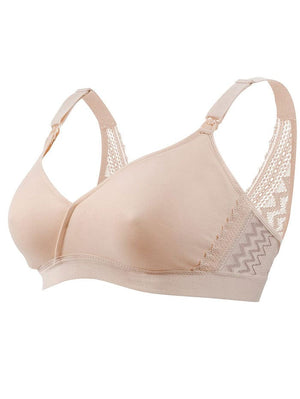 Cache Coeur Maternity - Wirefree Cache Coeur Serena Nursing Bra Blush
