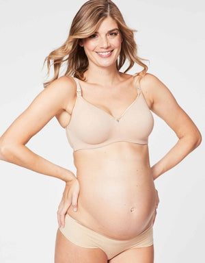Cake Lingerie Maternity - Bra - Underwired Cake Croissant Nursing Bra Beige