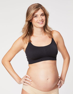 Cake Lingerie Maternity - Bra - Wirefree Cake Cotton Candy Nursing Bra Black