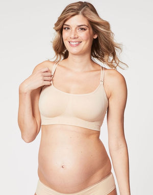 Cake Lingerie Maternity - Bra - Wirefree Cake Cotton Candy Nursing Bra Nude