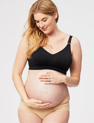 Cake Lingerie Maternity - Bra - Wirefree Cake Maternity Popping Candy Nursing Bralette Black