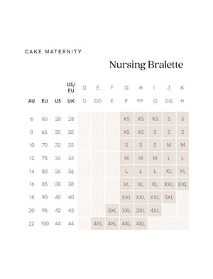 Cake Lingerie Maternity - Bra - Wirefree Cake Maternity Popping Candy Nursing Bralette Black