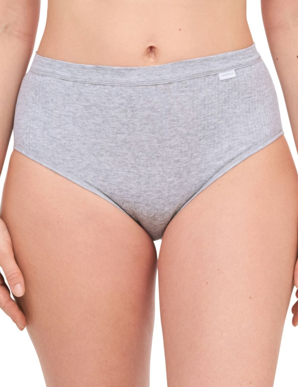 Chantelle Basics - Brief Chantelle Cotton Comfort High Waist Brief Mixed Grey