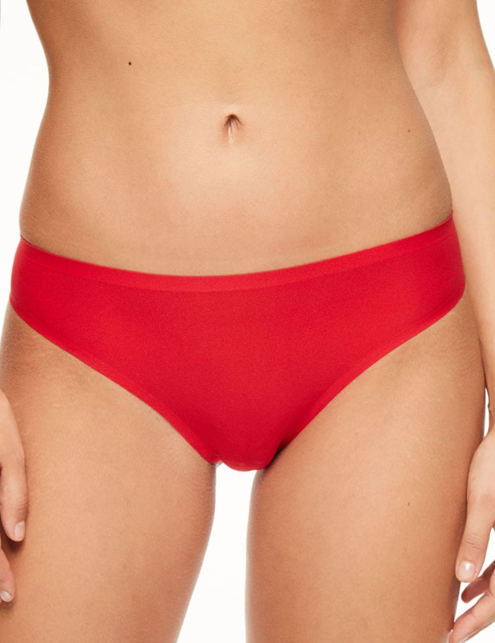 Chantelle Basics - Thong Chantelle Soft Stretch One Size Thong Poppy Red