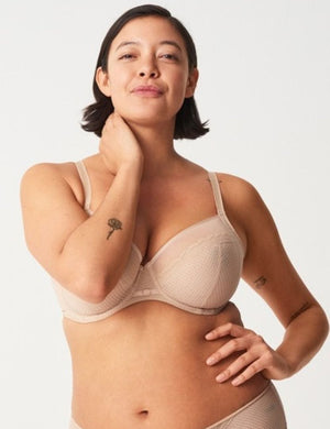 Chantelle Bra - Basics Chantelle Parisian Allure 4 Part Bra Nude