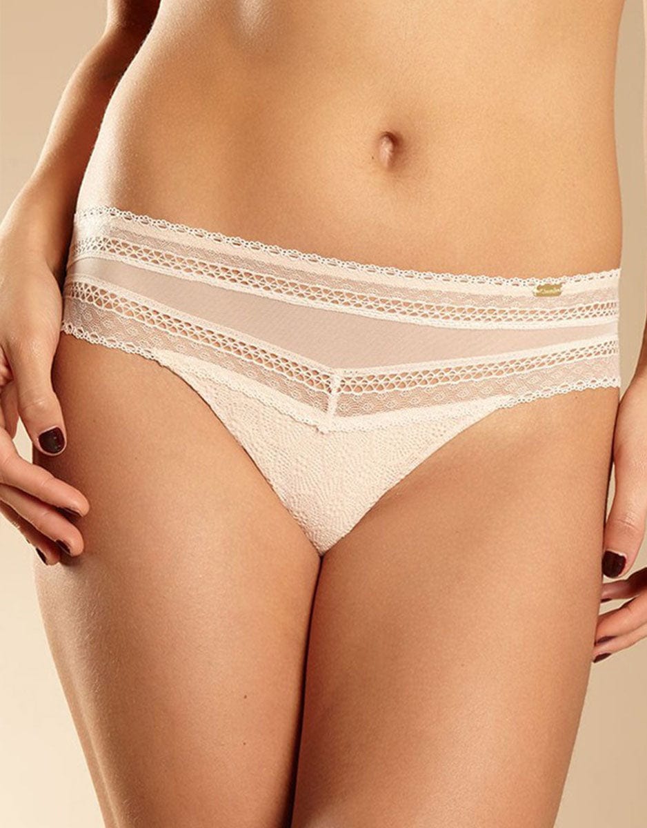 Chantelle Lingerie - Brief Chantelle Festivite Brazilian Brief Golden Beige