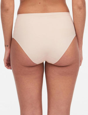 Chantelle Lingerie - Brief Chantelle Pure Light High Waisted Support Full Brief Golden Beige