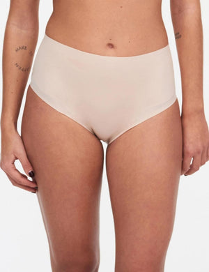 Chantelle Lingerie - Brief Chantelle Pure Light High Waisted Support Full Brief Golden Beige