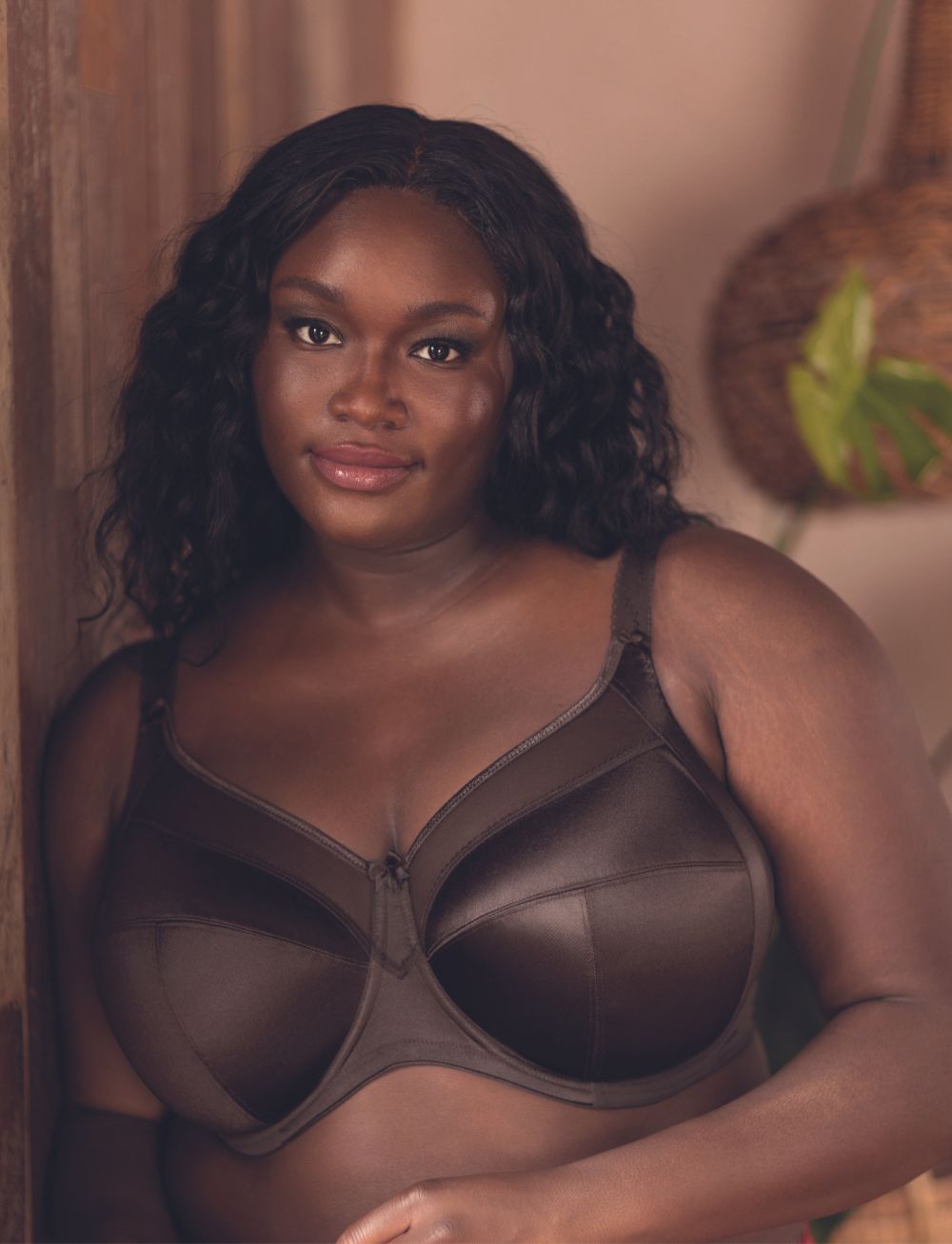 Goddess Keira Full Cup Bra Chocolate