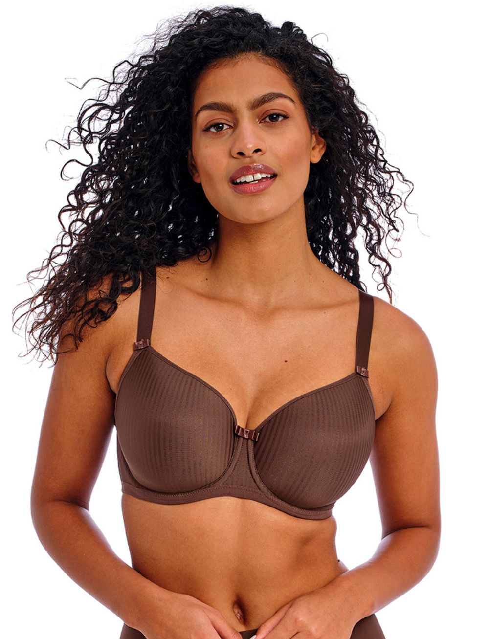 Freya Idol Moulded Balcony T-Shirt Bra Coffee Roast