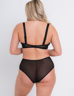 Curvy Kate Bra - Basics Curvy Kate SuperPlunge Multiway Padded Plunge Bra Black