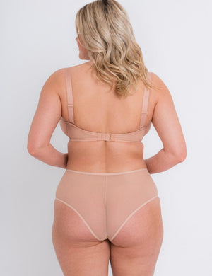 Curvy Kate Bra - Basics Curvy Kate SuperPlunge Multiway Padded Plunge Bra Latte