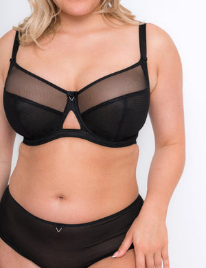 Curvy Kate Bra - Basics Curvy Kate Victory Balcony Bra Black