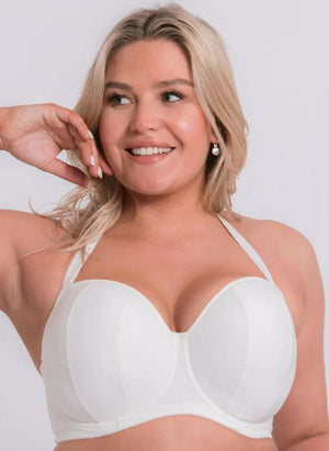 Curvy Kate Lingerie - Strapless Curvy Kate Luxe Strapless Bra Pearl Ivory