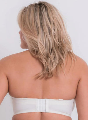 Curvy Kate Lingerie - Strapless Curvy Kate Luxe Strapless Bra Pearl Ivory