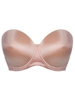 Curvy Kate Strapless Curvy Kate Smoothie Strapless Moulded Bra Latte