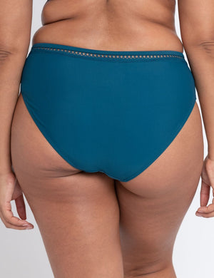 Curvy Kate Swimwear - Bottom Curvy Kate First Class Classic Bikini Bottom Deep Teal