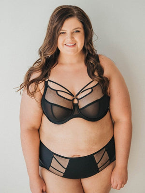 Elomi Bra - Basics Elomi Sachi Plunge Bra Black