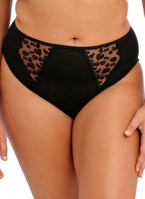 Elomi Lingerie - Bottom - Full Brief Elomi Namrah High Leg Brief Jet