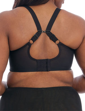 Elomi Lingerie - Moulded Elomi Brianna UW Padded Half Cup Bra Black