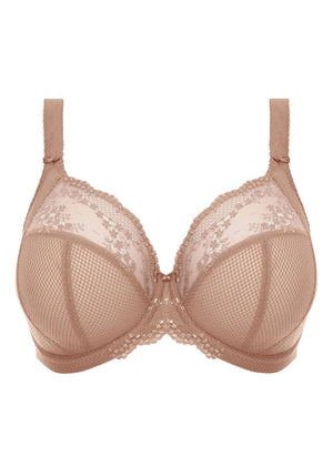 Elomi Lingerie - Non-Moulded Elomi Charley Stretch Plunge Bra Fawn