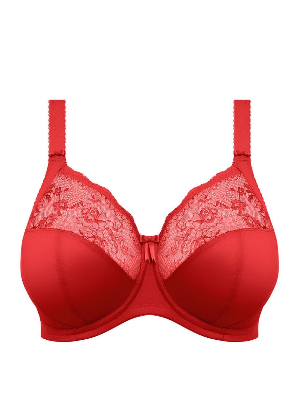 Elomi Lingerie - Non-Moulded Elomi Morgan UW Bra Plain Haute Red