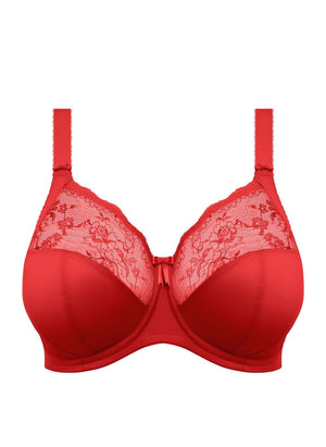 Elomi Lingerie - Non-Moulded Elomi Morgan UW Bra Plain Haute Red