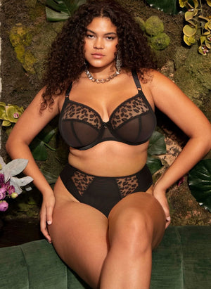 Elomi Lingerie - Non-Moulded Elomi Namrah UW Bandless Plunge Bra Jet