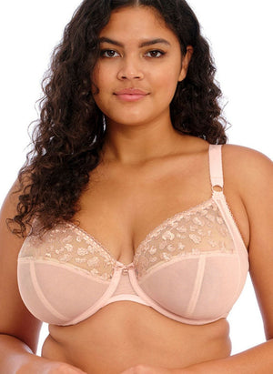 Elomi Lingerie - Non-Moulded Elomi Namrah UW Bandless Plunge Bra Pale Blush