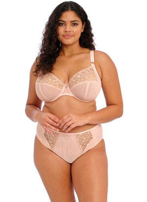 Elomi Lingerie - Non-Moulded Elomi Namrah UW Bandless Plunge Bra Pale Blush