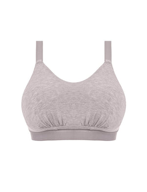 Elomi Lingerie - Wirefree Elomi Downtime Non Wired Bralette Grey Marl