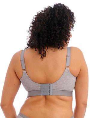 Elomi Lingerie - Wirefree Elomi Downtime Non Wired Bralette Grey Marl