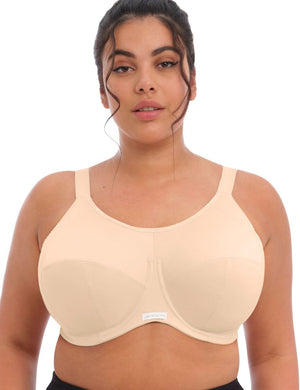 Elomi Sport - Bra - Underwired Elomi Energise Multiway Sports Bra Nude